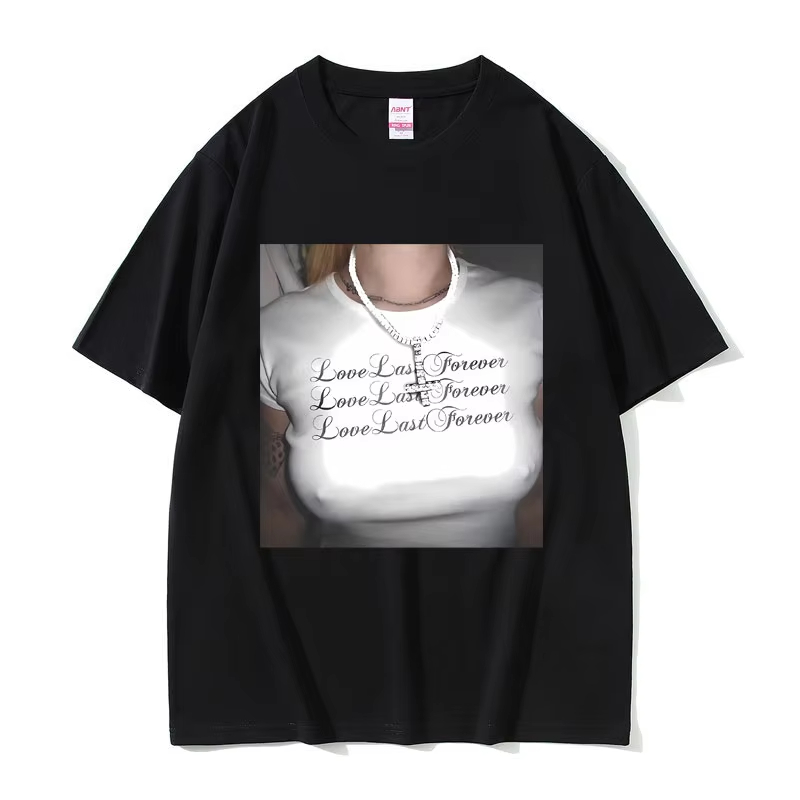 Supreme Box Logo Tee - Love Lasts Forever Destroy Lonely Ken