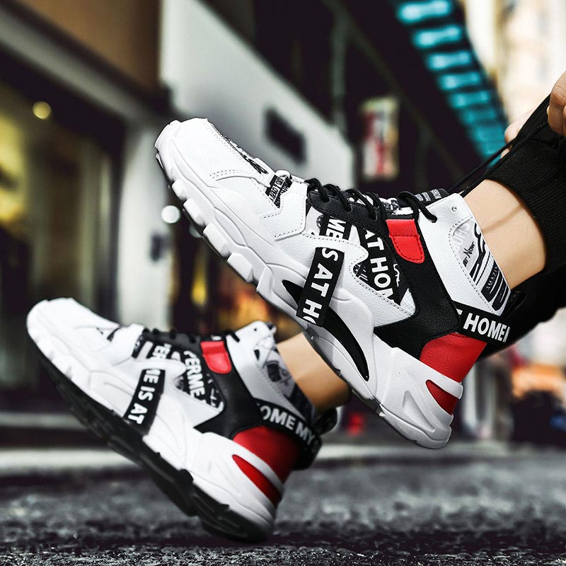 Large Size High Top Chunky Man - đánh giá và giá Streetwear Brand With White Flowers