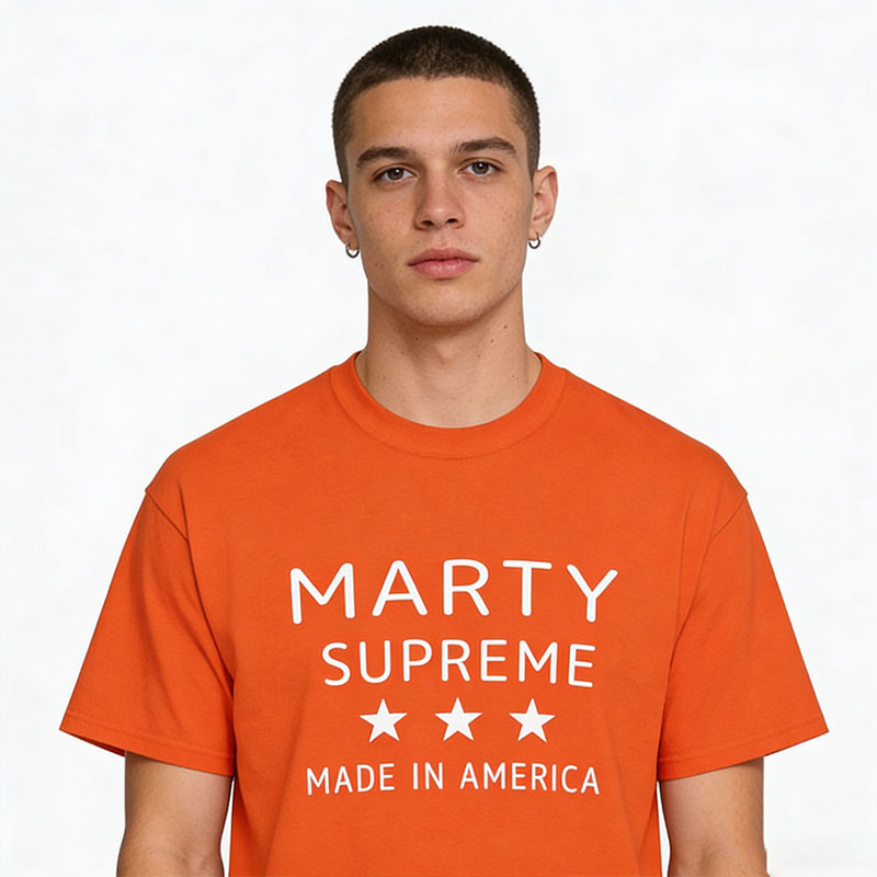Marty Supreme Orange Cotton T- - đánh giá và giá Supreme Box Logo Tee