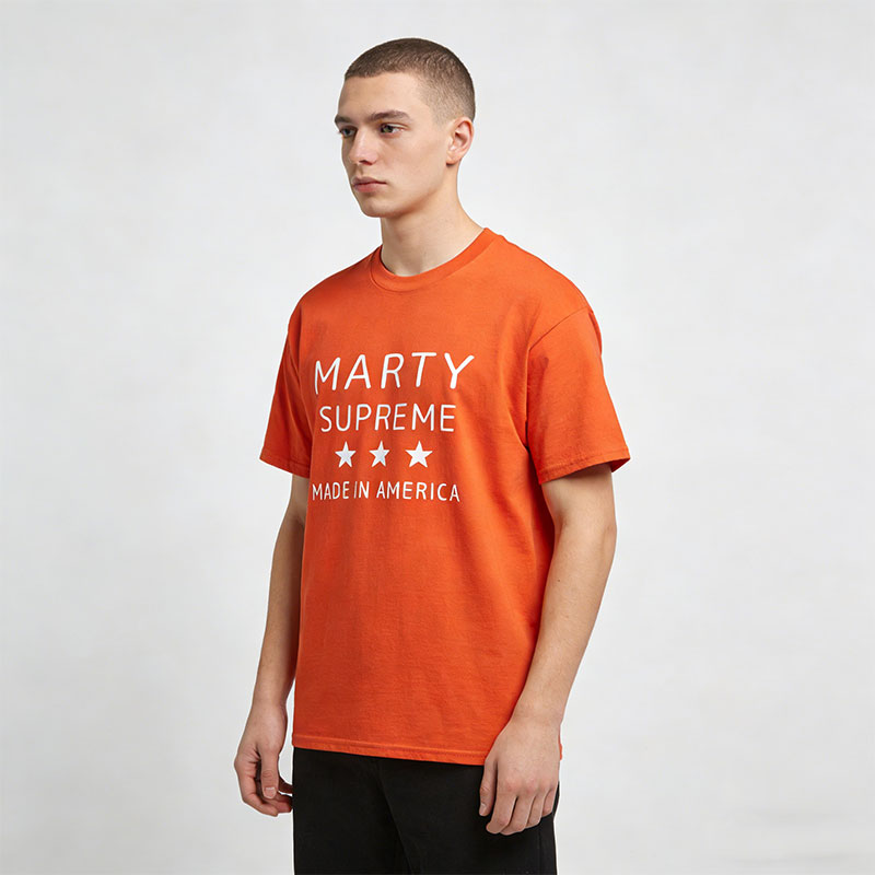 Marty Supreme Orange Cotton T- - đánh giá và giá Supreme Box Logo Tee