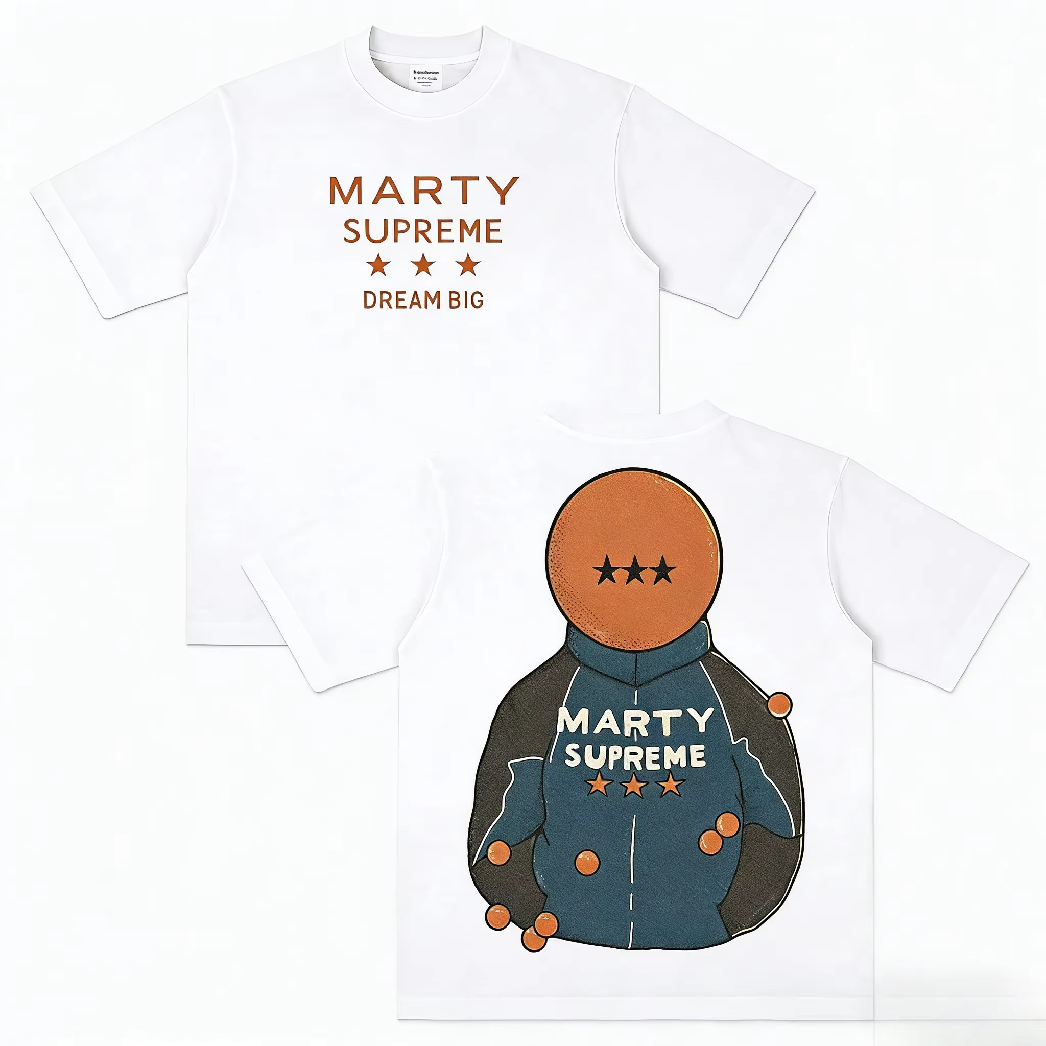 Movie Marty Supreme. Dream Big - đánh giá và giá Supreme Box Logo Tee