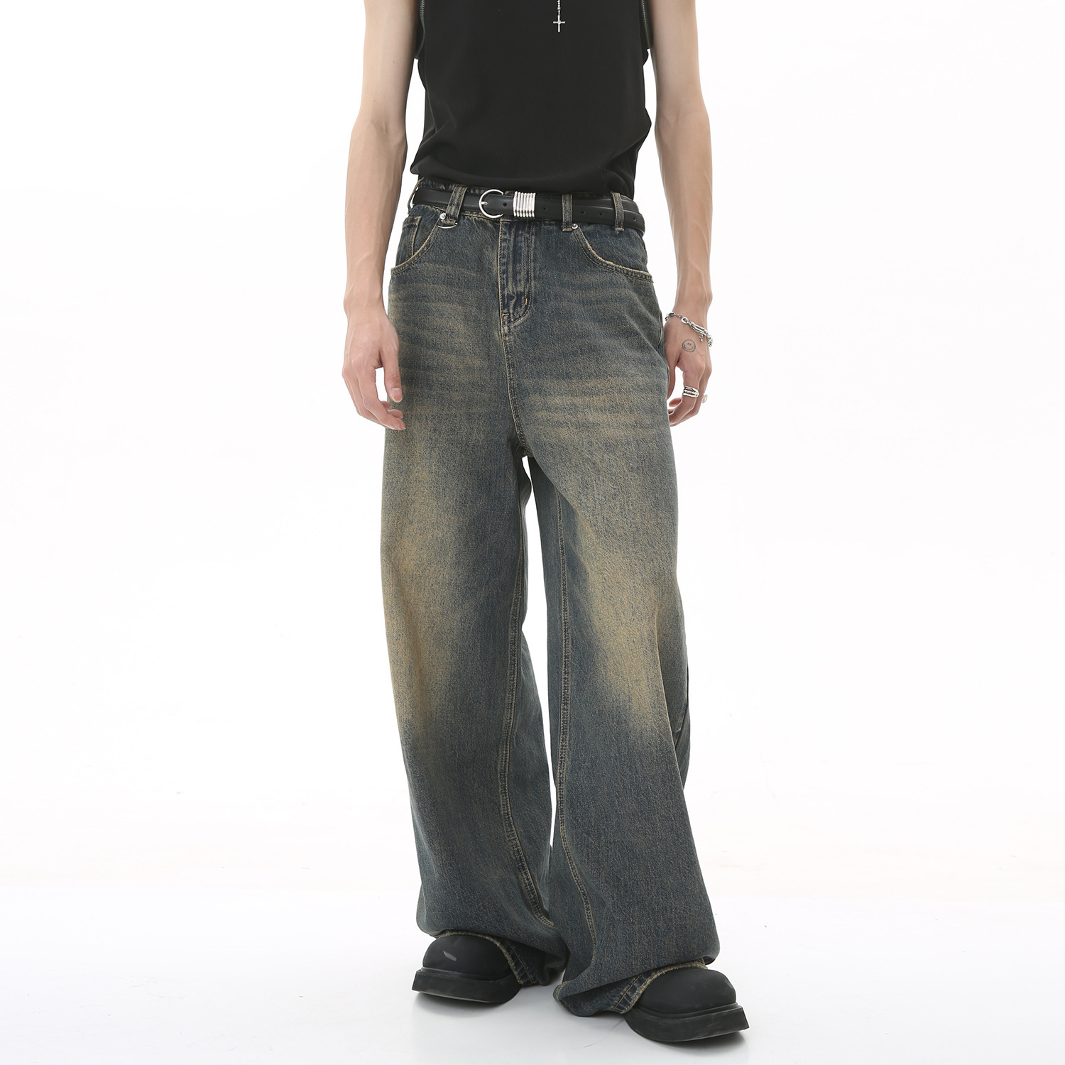 New Men's Baggy Straight Leg W - đánh giá và giá Streetwear Brand Popular